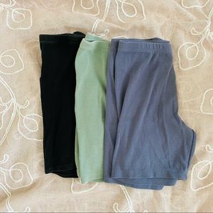 Set of 3 LA Hearts PacSun Acid Wash Biker Shorts